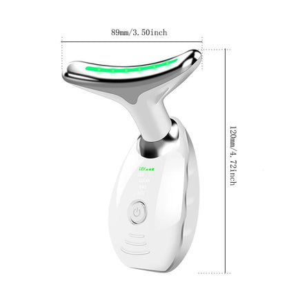 Three-Purpose Lifting And Firming Facial Massage Device Neck Face Massager Neck Face Beauty Device In  Portable Face Massager